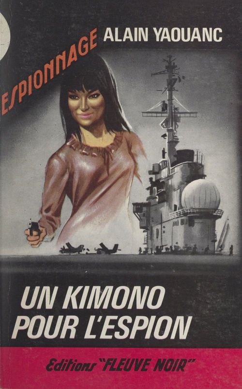 ebook cover of Un kimono pour l'espion, by Alain Yaouanc