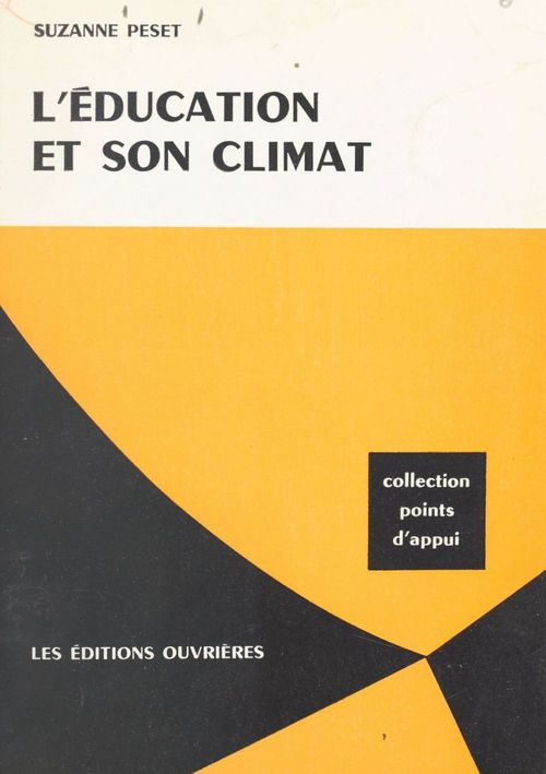 ebook cover of L'éducation et son climat, by Suzanne Peset