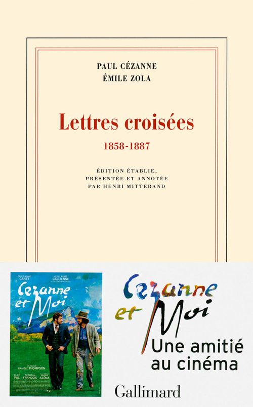 ebook cover of Lettres croisées (1858-1887), by Paul Cézanne, Emile Zola