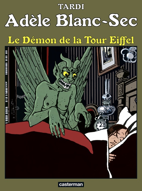 Couverture ebook de Adèle Blanc-Sec (Tome 2) - Le démon de la Tour Eiffel, de Jacques Tardi