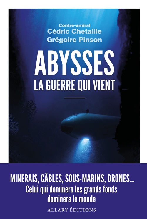 Couverture ebook de Abysses, la guerre qui vient, de Cédric Chetaille