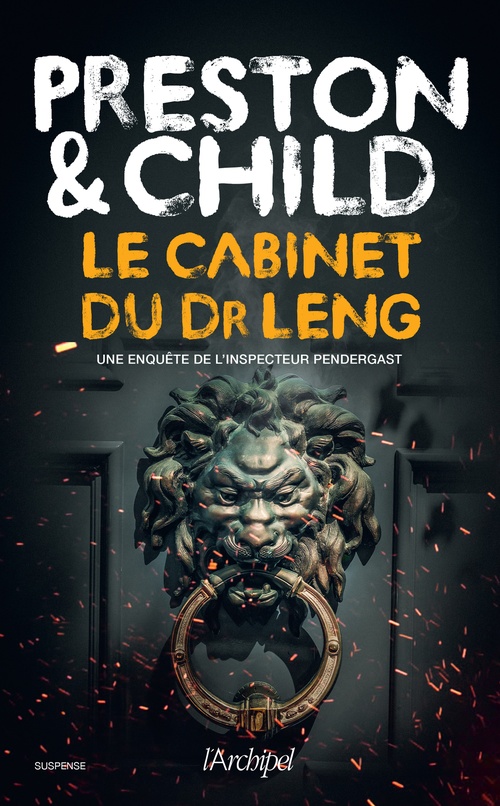 ebook cover of Le Cabinet du Dr Leng, by Lincoln Child, Douglas Preston