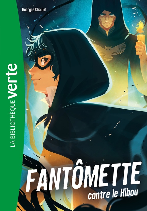 Couverture ebook de Fantômette NED 02 - Fantômette contre le hibou, de Georges Chaulet