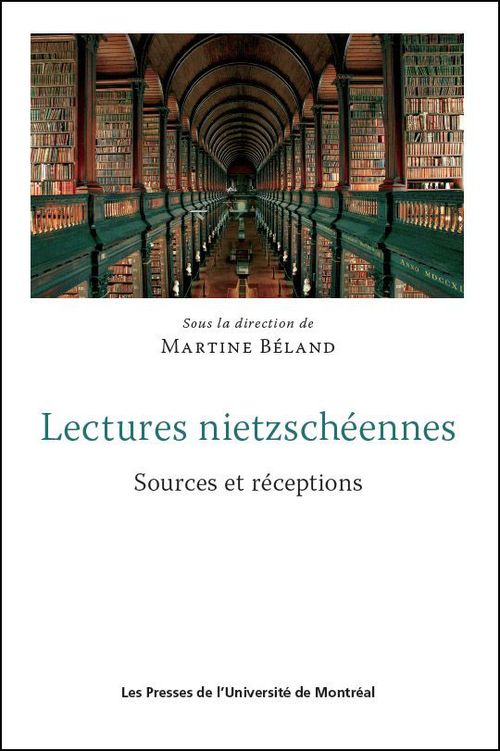 Couverture ebook de Lectures nietzschéennes, de Beland/Collectif