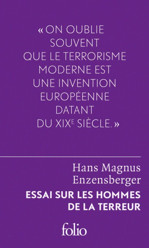ebook cover of Essai sur les hommes de la terreur. Le perdant radical, by Hans Magnus Enzensberger