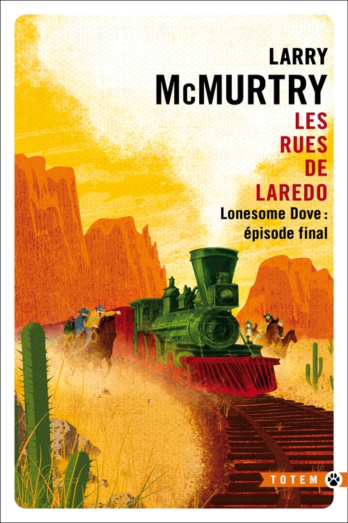 ebook cover of Les rues de Laredo, by Larry McMurtry