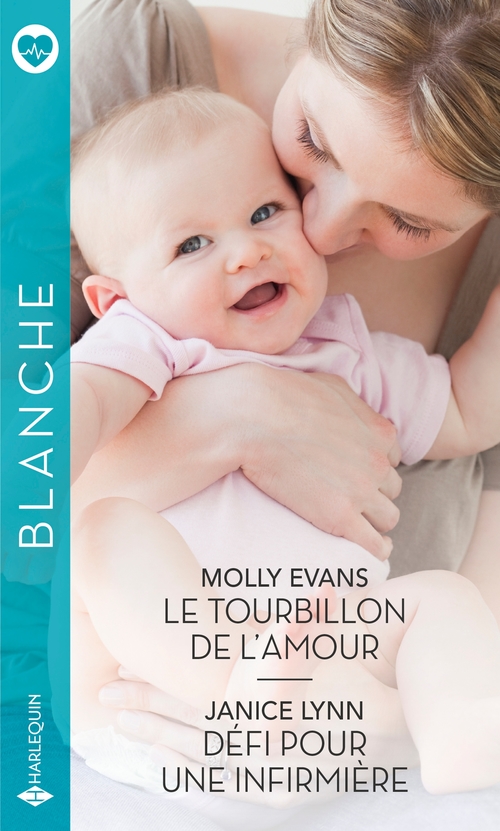 Couverture ebook de Le tourbillon de l'amour - Défi pour une infirmière, de Molly Evans, Janice Lynn
