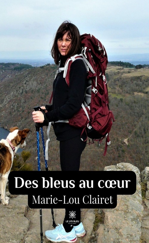 ebook cover of Des bleus au coeur, by Marie-Lou Clairet