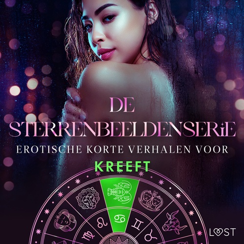 Couverture audiobook de De Sterrenbeeldenserie: erotische korte verhalen voor Kreeft, de B. J. Hermansson, Camille Bech, Erika Svensson, Lisa Vild, Malin Edholm