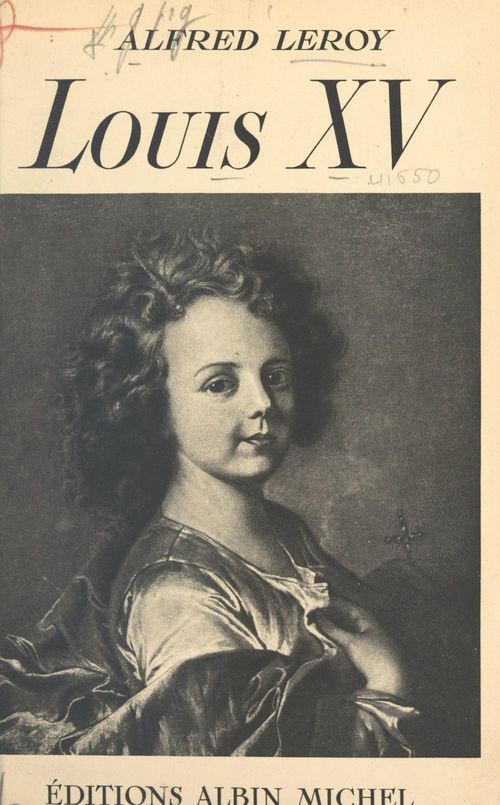 ebook cover of Louis XV, by Alfred Leroy