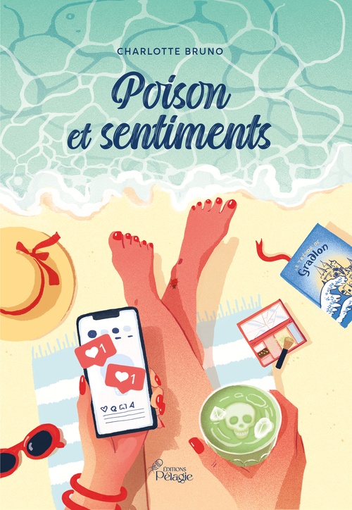 ebook cover of Poison et sentiments, by Charlotte Bruno