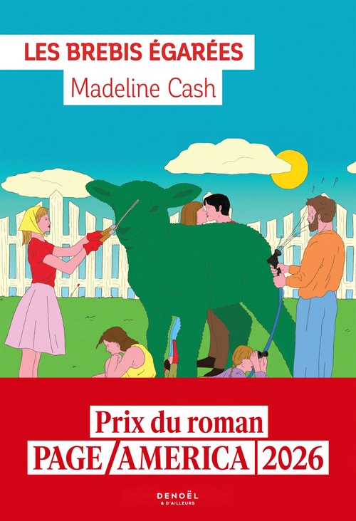 Couverture ebook de Les Brebis égarées - Prix du roman PAGE / America 2026, de Madeline Cash