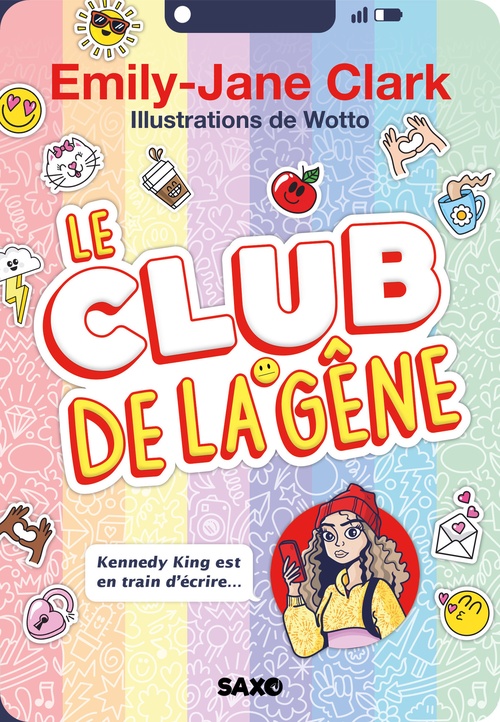 Couverture ebook de Le Club de la Gêne - Tome 01 (e-book), de Emily-Jane Clark, Wotto