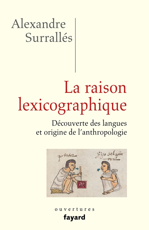 ebook cover of La raison lexicographique, by Alexandre Surrallés