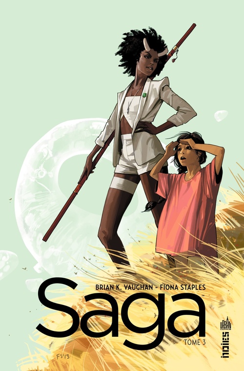 ebook cover of Saga - Tome 3, by Brian k. Vaughan, Fiona Staples