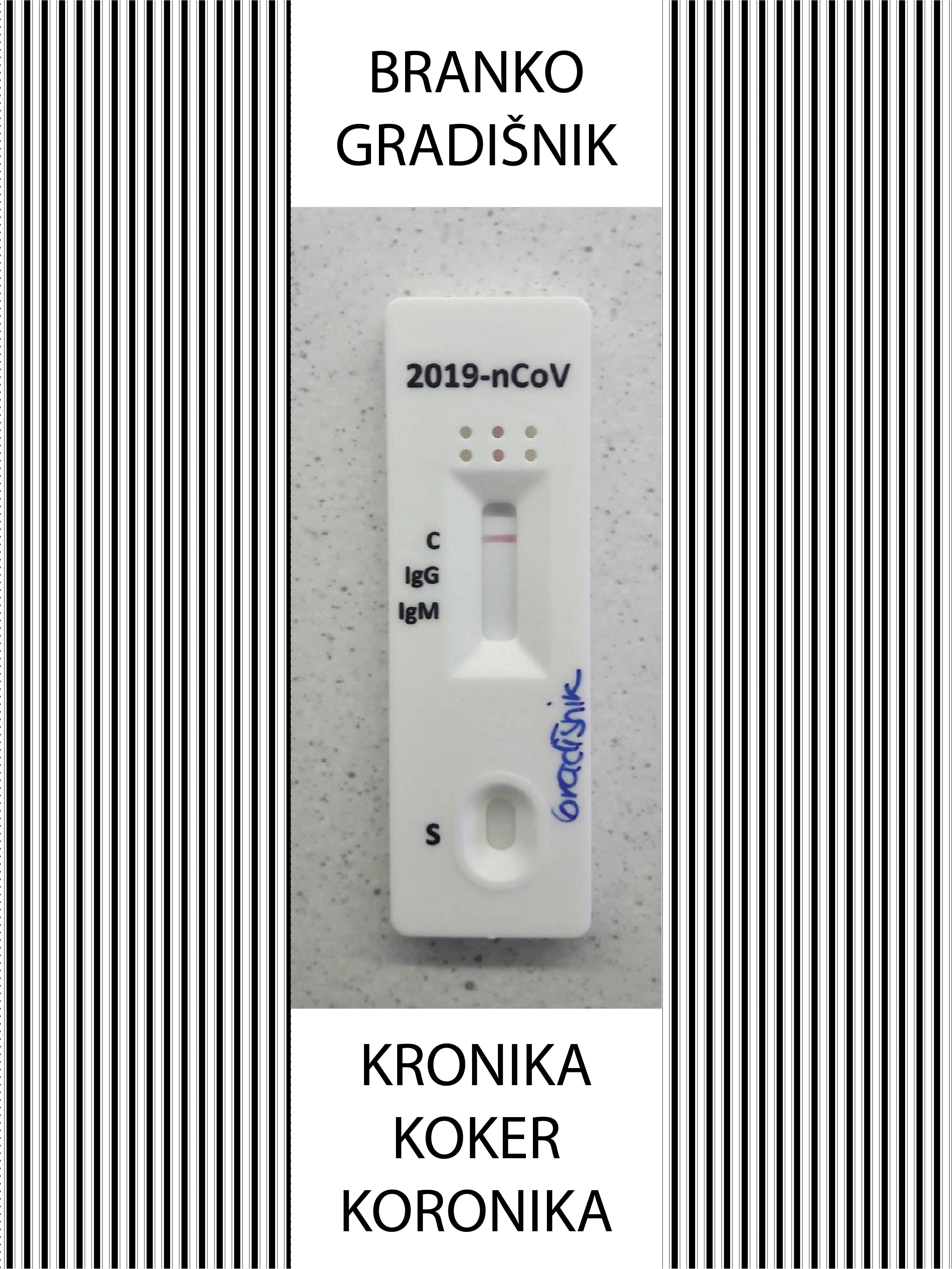 Couverture ebook de Kronika koker koronika, de Branko Gradisnik