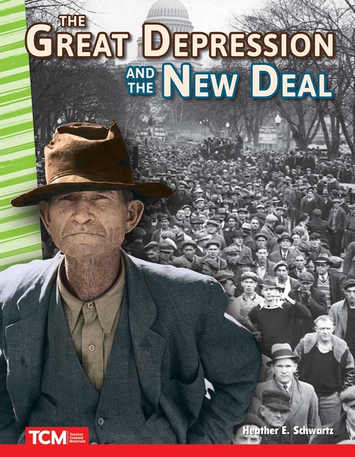 ebook cover of The Great Depression and New Deal, by Heather E. Schwartz, Heather Schwartz