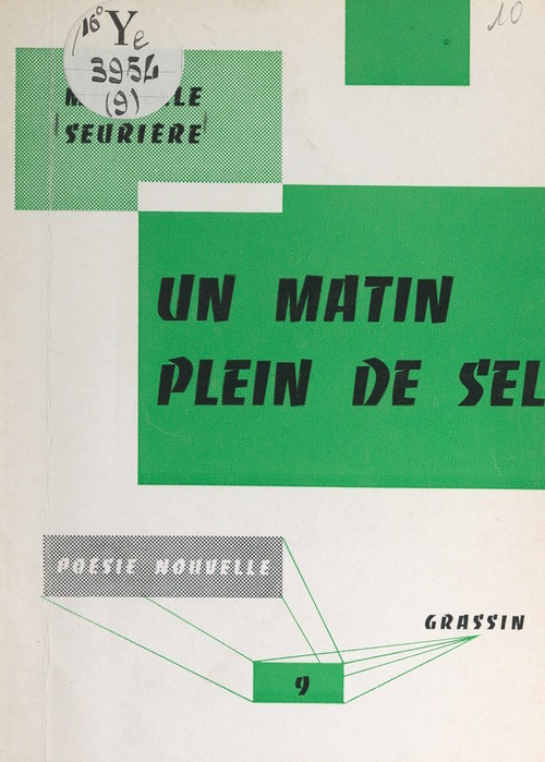 ebook cover of Un matin plein de sel, by Michelle Seuriere