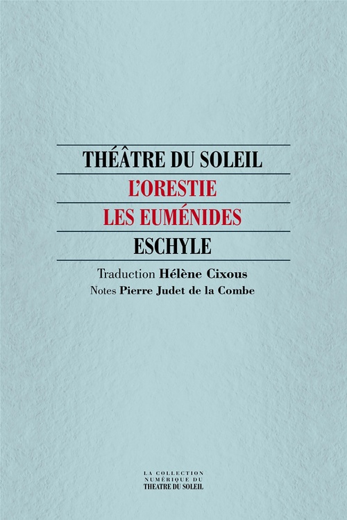 Couverture ebook de Les Euménides, de Eschyle