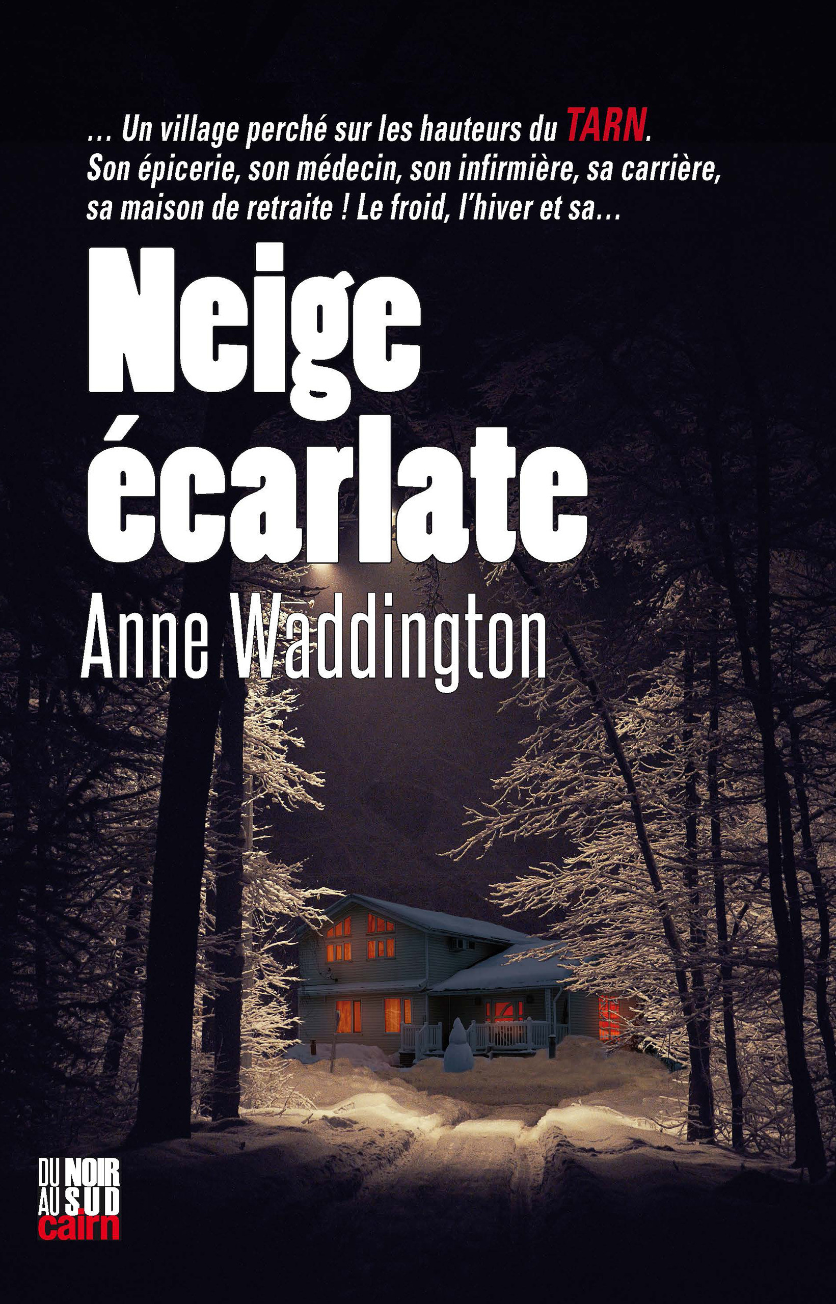 ebook cover of Neige écarlate, by Anne Waddington