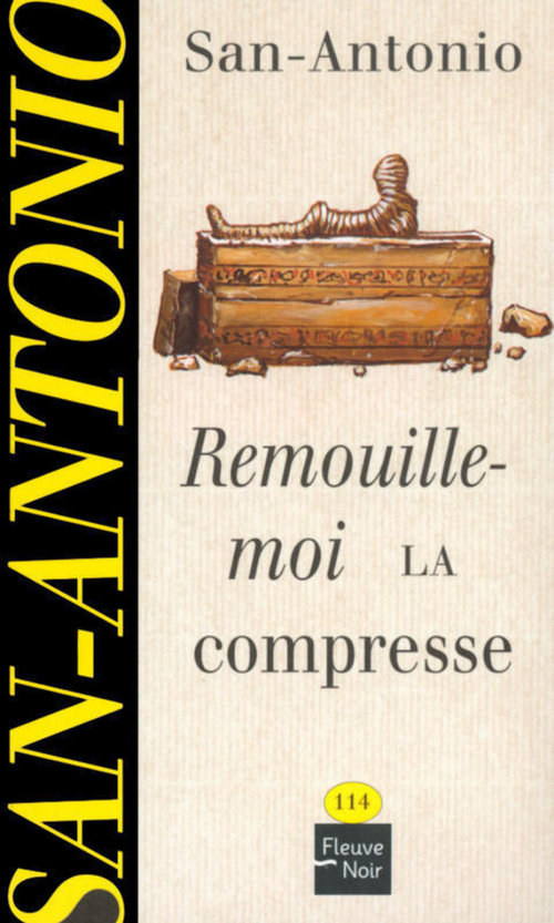 ebook cover of Remouille-moi la compresse, by San-Antonio