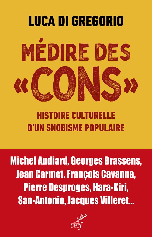 Couverture ebook de Médire des cons, de Luca Di Gregorio