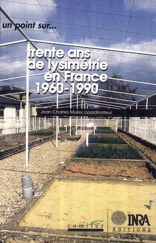 ebook cover of Trente ans de lysimétrie en France (1960-1990), by Jean-claude Muller