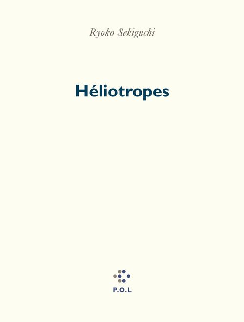 ebook cover of Héliotropes, by Ryoko Sekiguchi