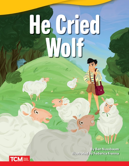 Couverture ebook de He Cried Wolf, de Ben Nussbaum