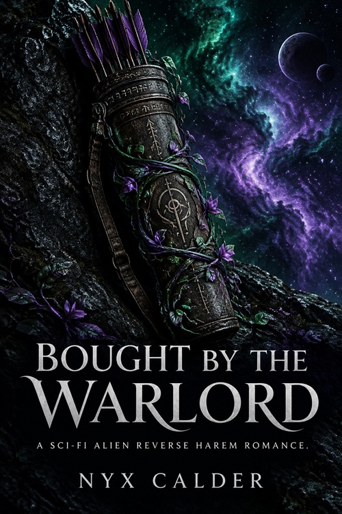 Couverture ebook de Bought by the Warlord, de Nyx Calder