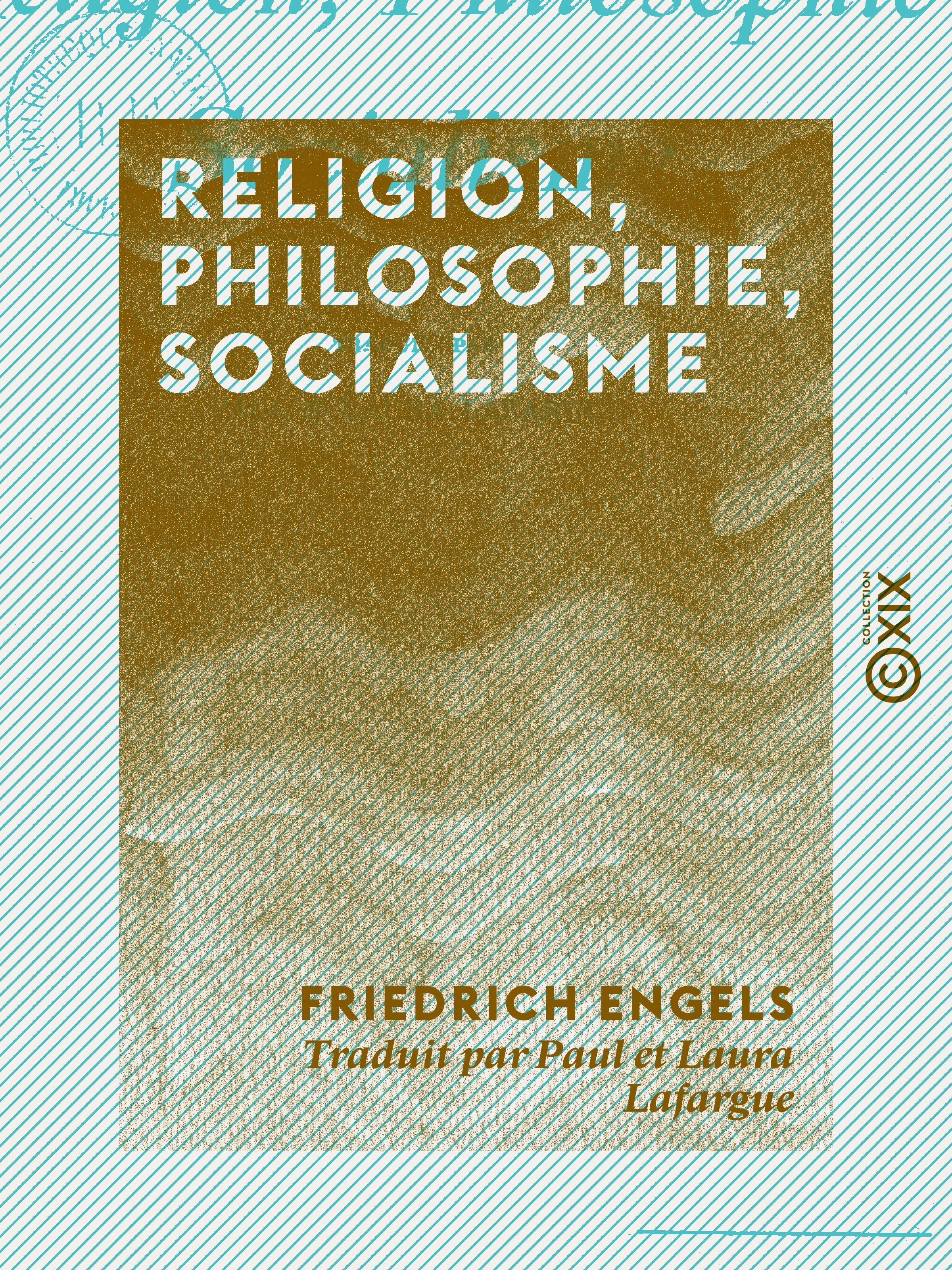 ebook cover of Religion, Philosophie, Socialisme, by Friedrich Engels