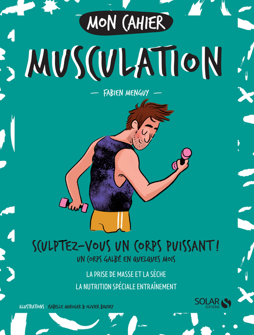 ebook cover of Mon cahier homme Musculation, by Fabien Menguy