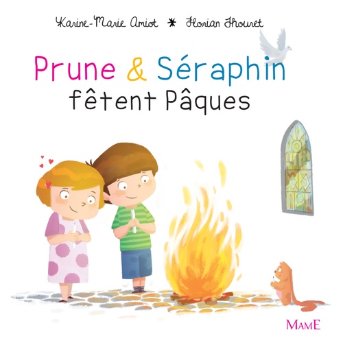ebook cover of Prune et Séraphin fêtent Pâques, by Karine-Marie Amiot, Florian Thouret