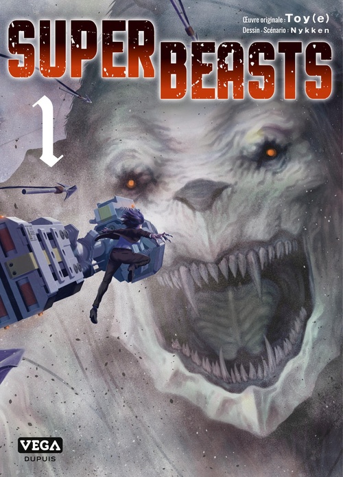 Couverture ebook de Superbeasts - Tome 1, de NYKKEN