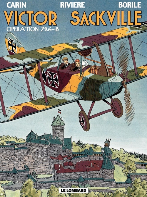Couverture ebook de Victor Sackville - Tome 12 - Opération Z26-B, de Borile/Riviere/Carin