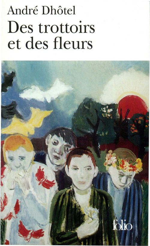 ebook cover of Des trottoirs et des fleurs, by André Dhôtel