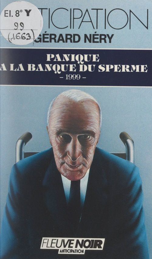 Couverture ebook de Panique à la banque du sperme, de Gerard Nery