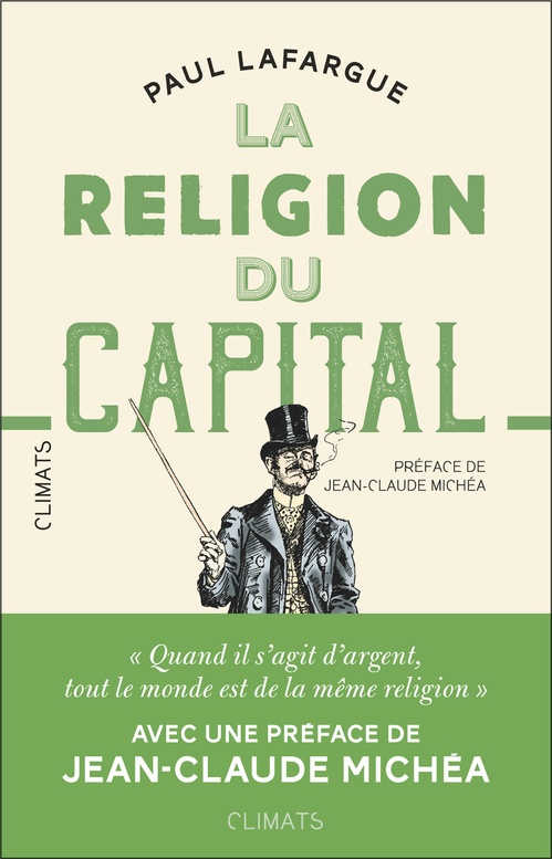ebook cover of La religion du capital, by Paul Lafargue