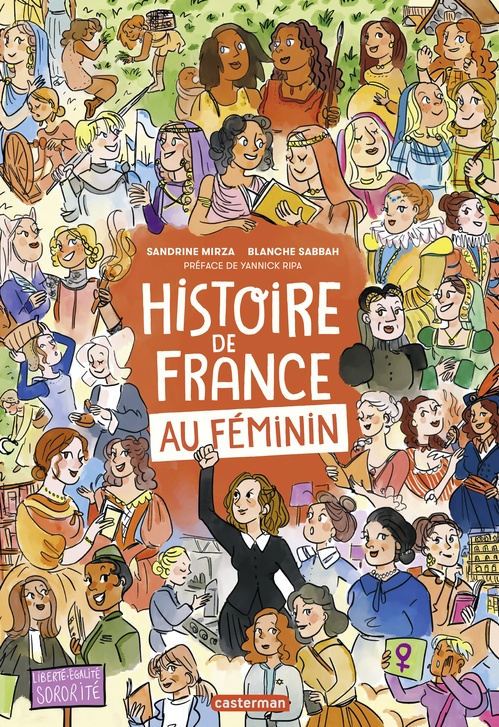 ebook cover of Histoire de France au féminin - édition augmentée, by Sandrine Mirza, Blanche Sabbah