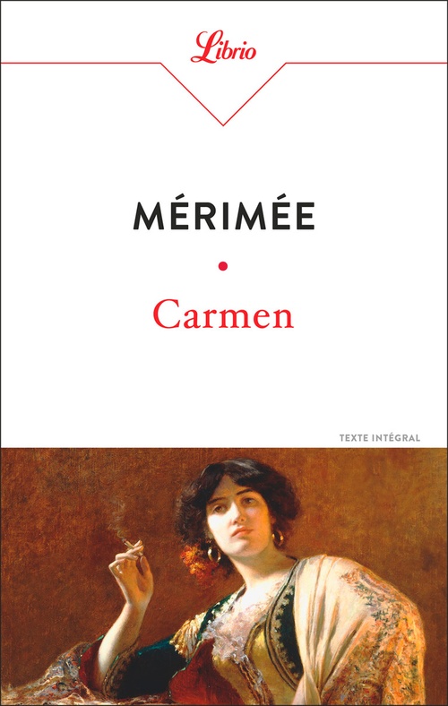 ebook cover of Carmen, by Prosper Mérimée