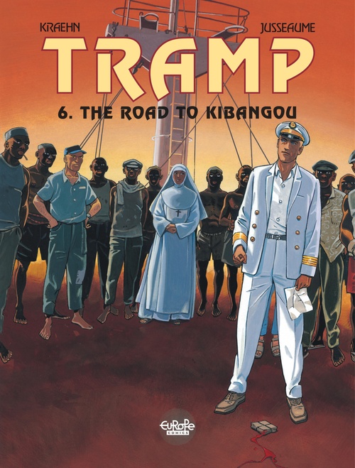 Couverture ebook de Tramp - Volume 6 - The Road to Kibangou, de Jean-Charles Kraehn