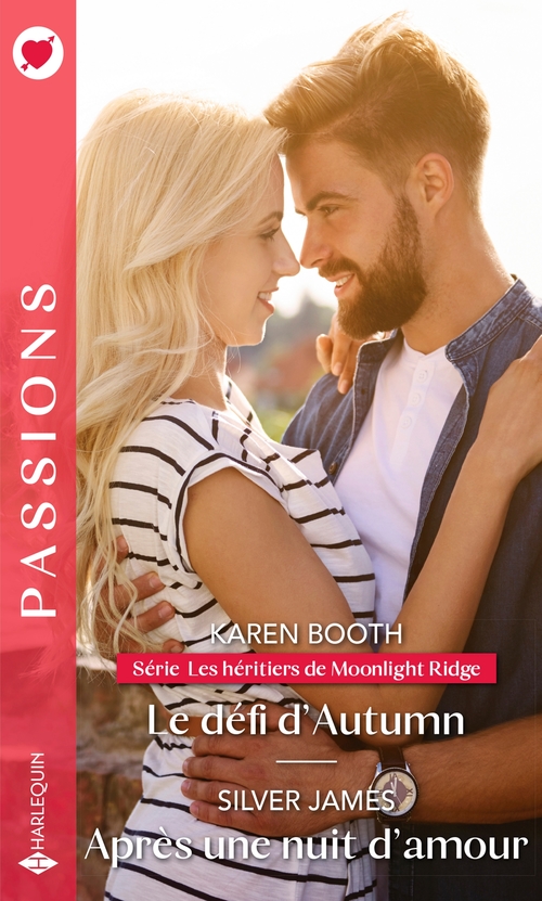 Couverture ebook de Le défi d'Autumn - Après une nuit d'amour, de Karen Booth, Silver James
