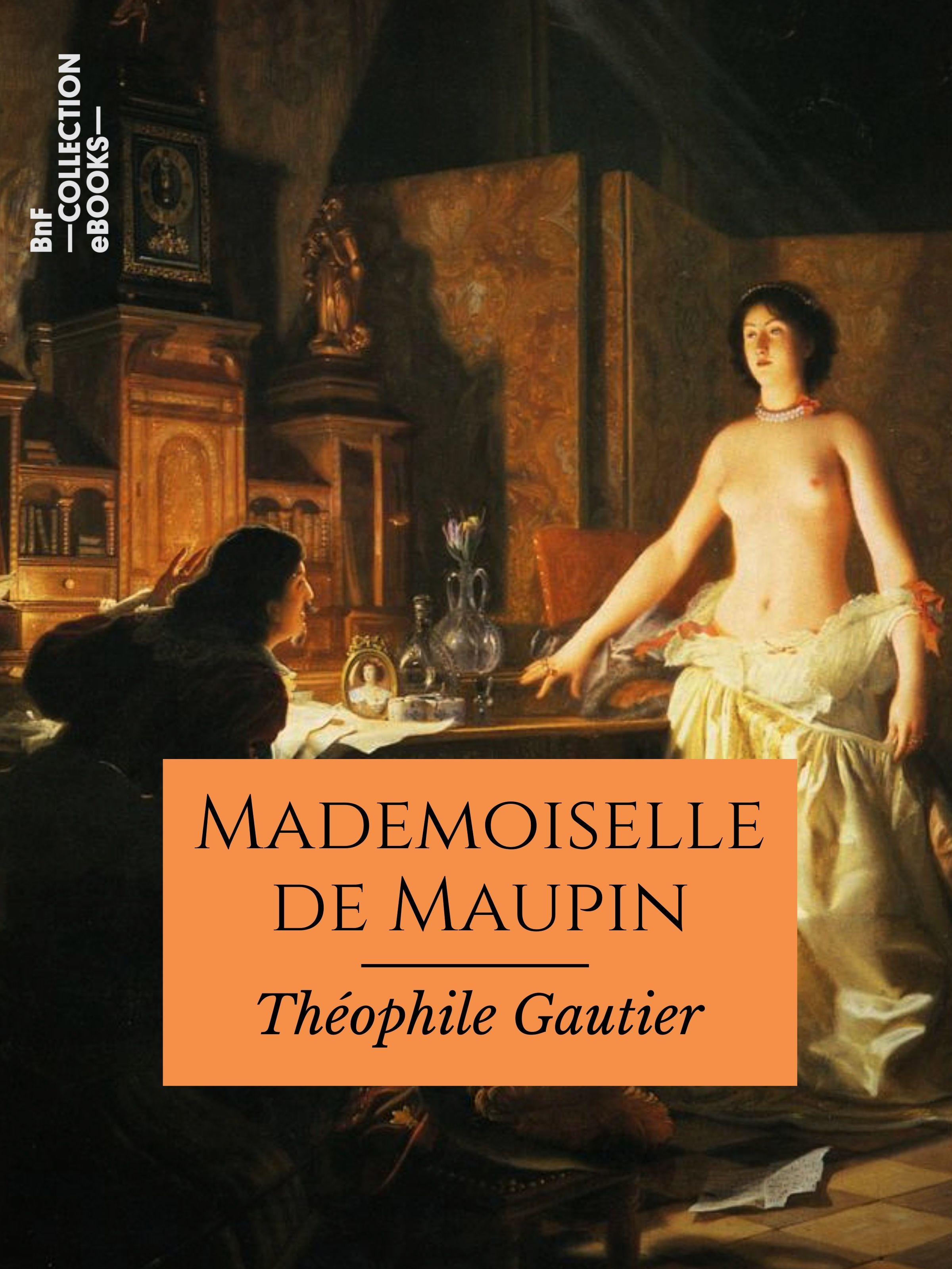 Couverture ebook de Mademoiselle de Maupin, de Theophile Gautier
