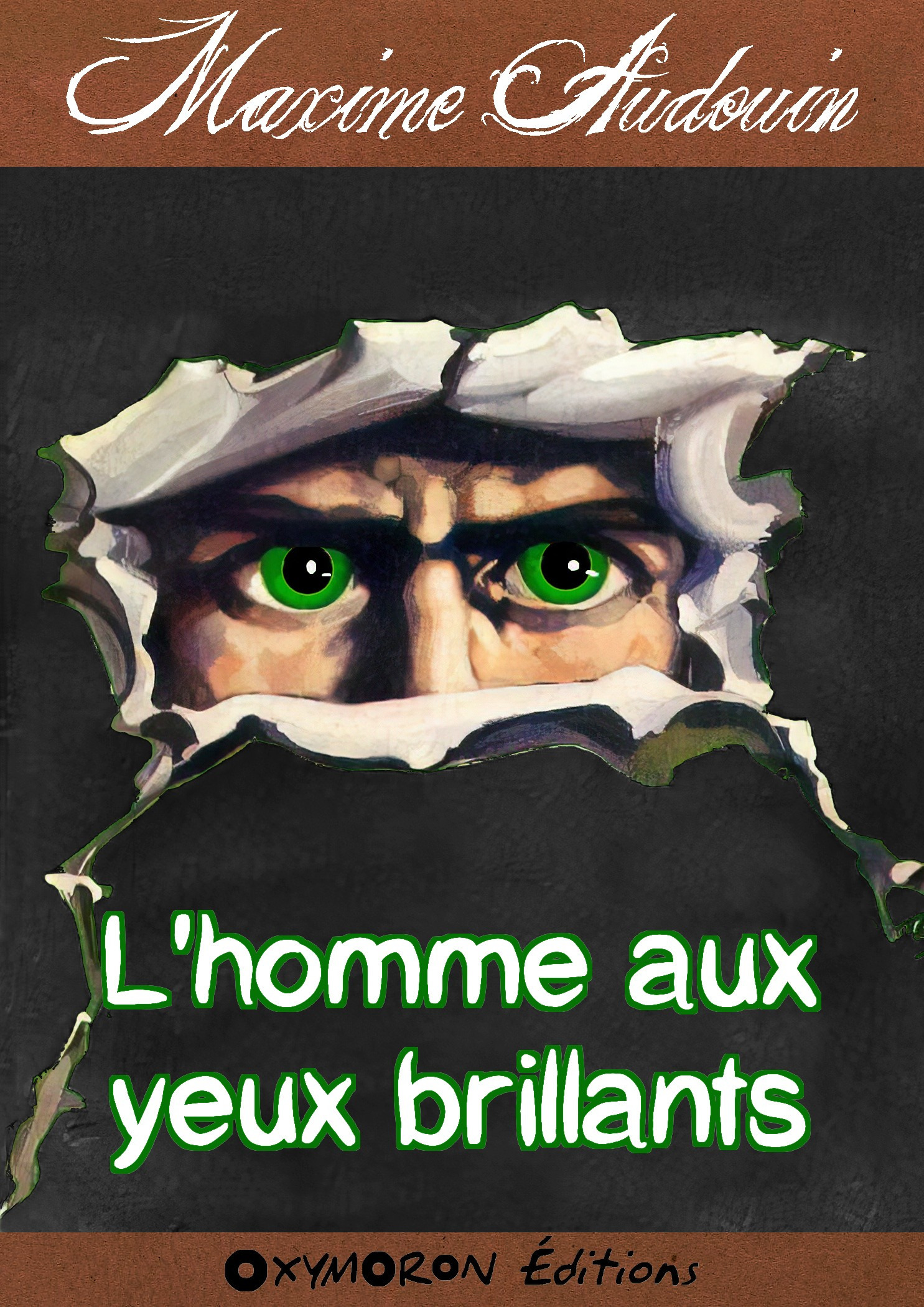 ebook cover of L'homme aux yeux brillants, by Maxime Audouin