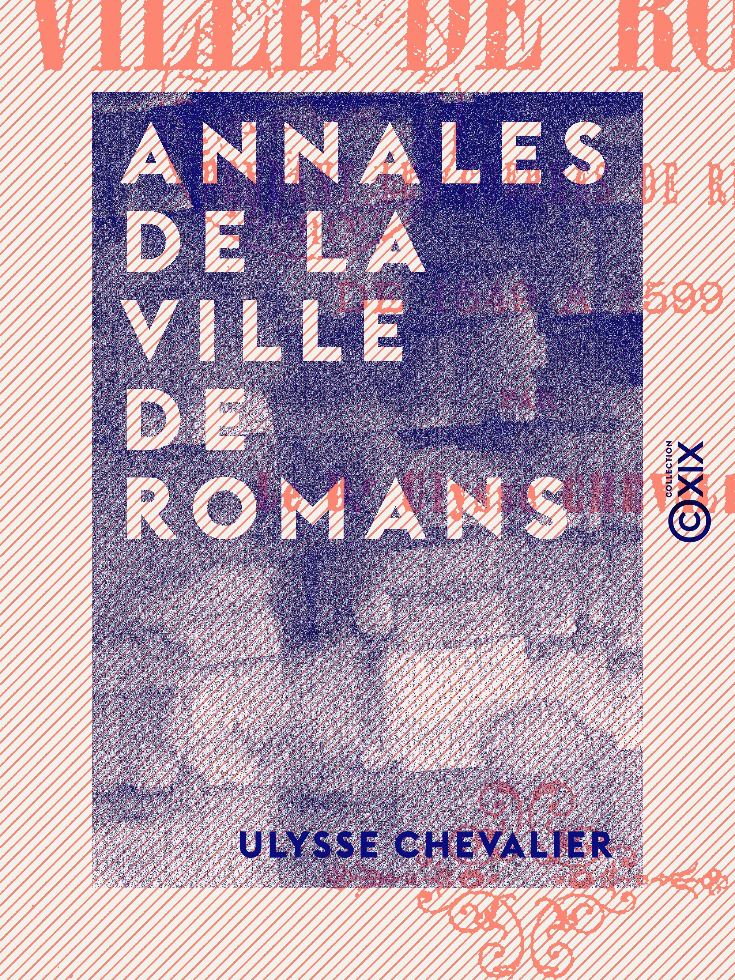ebook cover of Annales de la ville de Romans, by Ulysse Chevalier