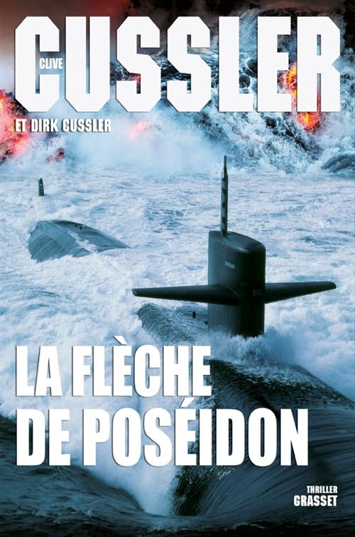 ebook cover of La flèche de Poséidon, by Clive Cussler, Dirk Cussler
