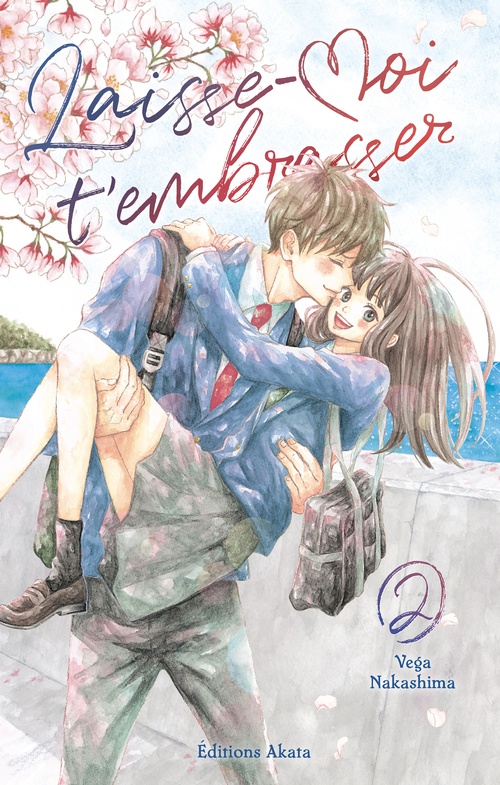 Couverture ebook de Laisse-moi t'embrasser - Tome 2, de Vega Nakashima