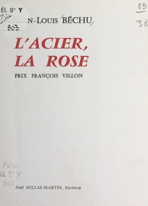 ebook cover of L'acier, la rose, by Jean-Louis Bechu
