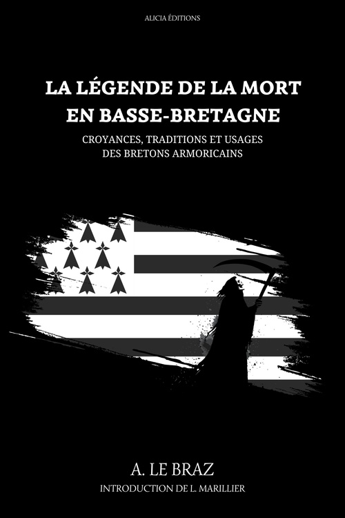 ebook cover of La Légende de la mort en Basse-Bretagne, by A. le Braz, L. Marillier