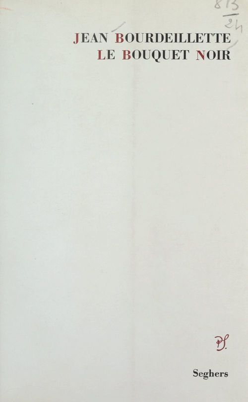 ebook cover of Le bouquet noir, by Jean Bourdeillette